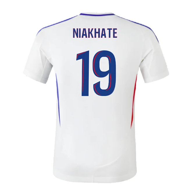 2024-2025 Olympique Lyon Home Shirt (Niakhate 19)-SoccerKits Hub | Buy Soccer Jerseys Online